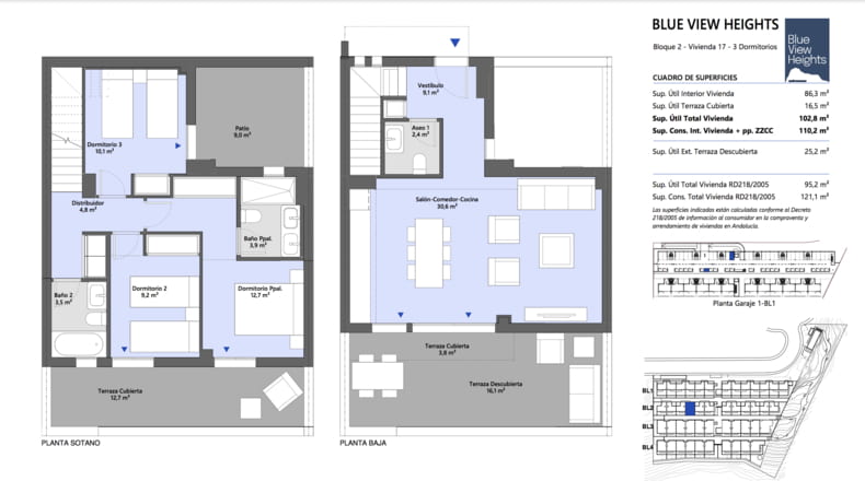 Adosados(3) - Blue View Heights