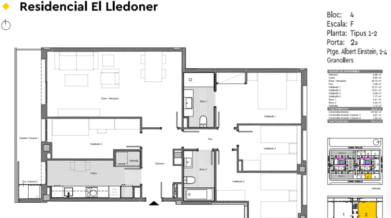 Apartamentos(4) - Residencial El Lledoner 2